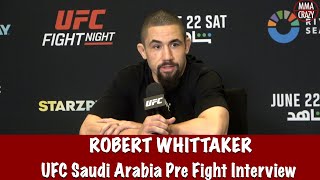 Robert Whittaker will “HUNT” Ikram Aliskerov down amp “hurt him until he goes away” [upl. by Padget203]