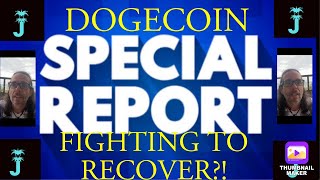 DOGECOIN  DOGE FIGHTING TO RECOVER  DOGE NEWS TODAY  DOGE PRICE TODAY  SHIB BURN CHANNEL  DOGE [upl. by Cavan]