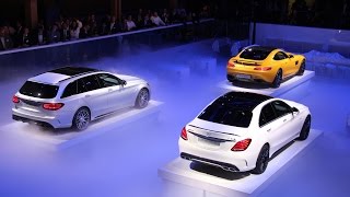 2014  2015 Mercedes C63 AMG  AMG S Premiere  Weltpremiere  Paris German [upl. by Idalla]