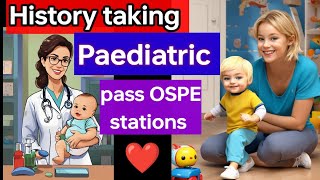 Paediatric History taking ❤️✅ paediatric history mbbs best exam [upl. by Analart]