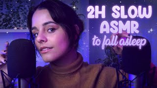 ASMR 2H SLOW Ear to Ear Whispering for SLEEP 💖 You can close your eyes [upl. by Marchelle]