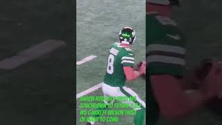 Aaron Rodgers toGarrett Wilson 5 Thursday night football first touchdown from 4x MVP [upl. by Cindy203]