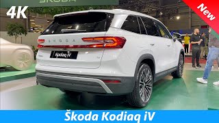 Škoda Kodiaq iV 2024  FIRST Indepth Review in 4K Exterior  Interior Best value SUV [upl. by Ahsiak]