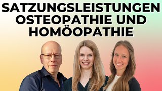 quotSatzungsleistung Osteopathie und Homöopathiequot News im Januar 2024 [upl. by Abrahamsen]