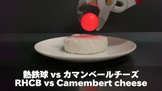 熱鉄球vs カマンベールチーズ  RHCB vs Camembert cheese [upl. by Syramad]