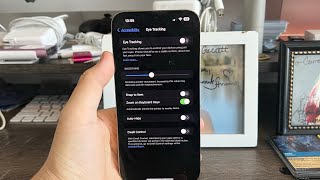 How to use eye tracking on iOS 18 or later [upl. by Dearr151]