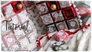 Tutorial Calendario de Adviento 🎄🎁 [upl. by Htesil]