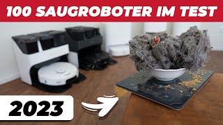 STAUBSAUGER ROBOTER TEST 2023  TOP 10 Saugroboter ►Hochspannung im Testsieger Duell🤖 [upl. by Eadwina480]