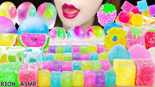 【ASMR】KANTEN JELLY PARTY💖 MUKBANG 먹방 食べる音 EATING SOUNDS NO TALKING [upl. by Laroc138]