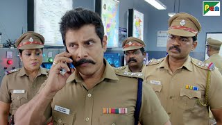 पुलिस ने रखा रावण पर नज़र  Saamy2  Vikram Keerthy Suresh [upl. by Einaffyt]