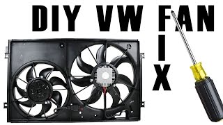 Fix a VW EngineAC Fan HOW TODIY [upl. by Frederico248]