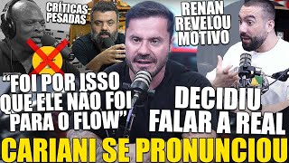 POLÊMICA A VERDADE SOBRE COLEMAN NÃO IR NO FLOW É EXPOSTA AO VIVO PELO RENAN CARIANI OPINOU [upl. by Anicul]