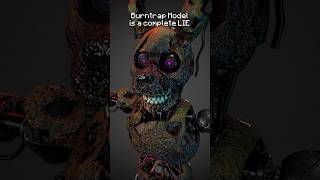 Why is Burntraps Model so WEIRD in FNAF Security Breach fnaf fivenightsatfreddys securitybreach [upl. by Anilys]