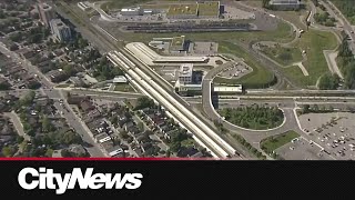 Behindthescenes tour of Mount Dennis station in westend Toronto [upl. by Atekihc839]