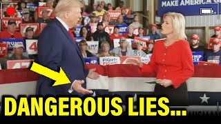 Watch Trump FREEZE when Fact Checked by FOX NEWS [upl. by Indys]