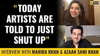 Mahira Khan amp Azaan Sami Khan Interview  Film Companion [upl. by Hamon]