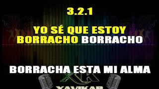 Borracho Los Embajadores Vallenatos Karaoke [upl. by Lanahtan24]