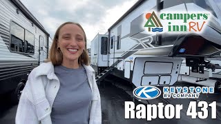 Keystone RVRaptor431  by Campers Inn RV – The RVer’s Trusted Resource [upl. by Nibbs]