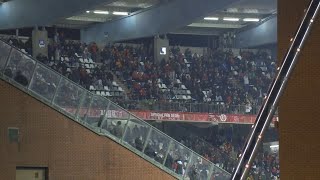 Attentat à Bruxelles images du stade après larrêt du match BelgiqueSuède  AFP Images [upl. by Chic]