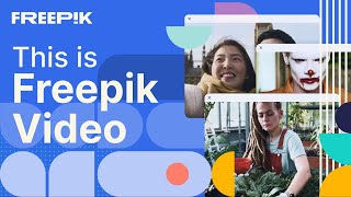 Introducing Freepik Video  Whats new on Freepik [upl. by Ynnos611]