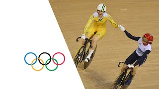 Cycling Track Womens Sprint Final GBR v AUS Full Replay  London 2012 Olympics [upl. by Ocirred]