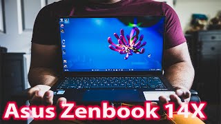 Asus Zenbook 14x Oled Review Español Q420VA [upl. by Acinaj]