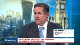 Staley Says Barclays Is Very Focused on Shareholder Returns [upl. by Ailin]