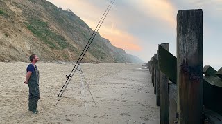 Fishing My FAVOURITE BEACH [upl. by Soigroeg70]