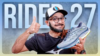 MIZUNO WAVE RIDER 27  Avaliação Review Completo [upl. by Alidis]