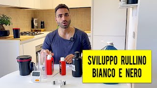 Sviluppo Rullino in Bianco e Nero  Tutorial [upl. by Xirdnek767]