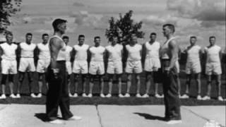 CBC Archives RCMP in Training 50s style 1958  CBC [upl. by Klinger]