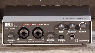 Steinberg UR22 Computer Audio Interface 24Bit 192kHz [upl. by Jade871]