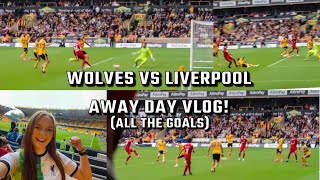 Wolves vs Liverpool Away Fan Match Day Vlog  3 Goals For Another LFC Comeback  LIMBS [upl. by Llerral33]