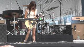 HD Blonde Redhead  Spring and by Summer Fall Live in Paris Rock en Seine Festival August 2011 [upl. by Esihcoc]