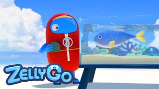 ZELLYGO  Jojos Fish  HD Full Episodes  Funny Cartoons  Cartoons for Kid [upl. by Parish610]