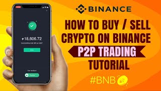 How to BUYSELL Crypto on Binance P2P Trading  Beginner’s Guide  App Tutorial [upl. by Ennayr]