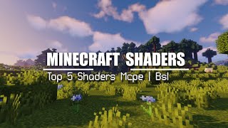 Top 6 MCPE 120 BEST Ultra Realistic Shaders for RENDER DRAGON Android iOS Windows 10 NEW [upl. by Iain]