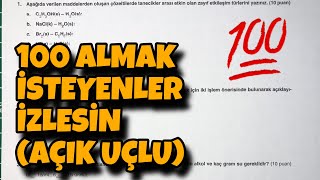 10Sınıf Kimya 2Dönem 1Yazılı [upl. by Aicats]