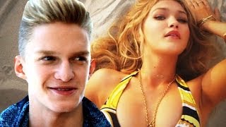 Cody Simpson Reacts To Girlfriend Gigi Hadid [upl. by Hullda]