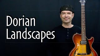 Dorian Landscapes  Modal Jazz Improvisation  Achim Kohl  Collings Eastside LC Jazz Guitar [upl. by Ezana]