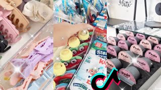 random refill and restock organizing tiktok compilation 🍋🍓🥝 [upl. by Portie931]