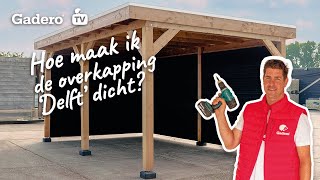 Hoe maak ik de overkapping ‘Delft’ dicht Ontdek het in 3 stappen [upl. by Mhoj]