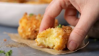 Oven Baked Cheesy Potato Croquettes [upl. by Eneleh]