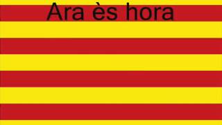 quotEls SegadorsquotHimne de Catalunya amb lletra quotthe ReapersquotCatalan Anthem with lyricsavi [upl. by Aryt991]