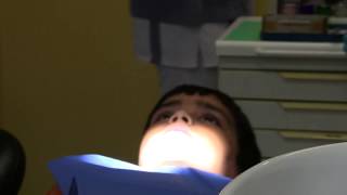 Tooth filling in school dental clinic Part 3 Tooth filling [upl. by Suoirtemed]