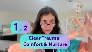 Healing 1 of 2 Clear Trauma Comfort amp Nurture Yourself Heal Yourself As You Watch Auras Chakras [upl. by Ahsilat]