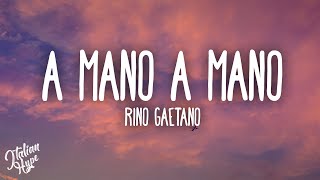 Rino Gaetano  A mano a mano [upl. by Ninnette483]