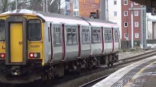 Cardiff Central train station train going to Penarth [upl. by Leyes445]