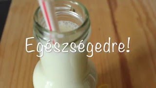 Frissítő Gyömbéres Körte Smoothie  video recept [upl. by Aidnyl]