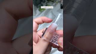 Autumn and winter soft color poly gel nails beginnernails polygeltutorial nailsdetails morovan [upl. by Abrahams]